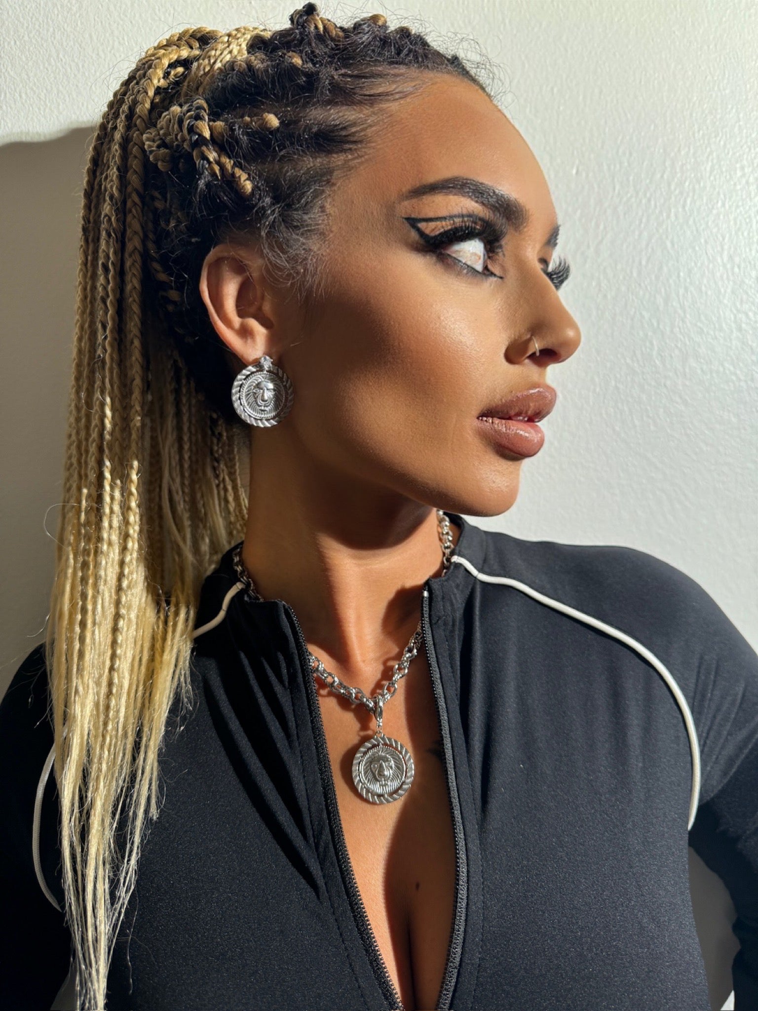 LIONESS EARRINGS