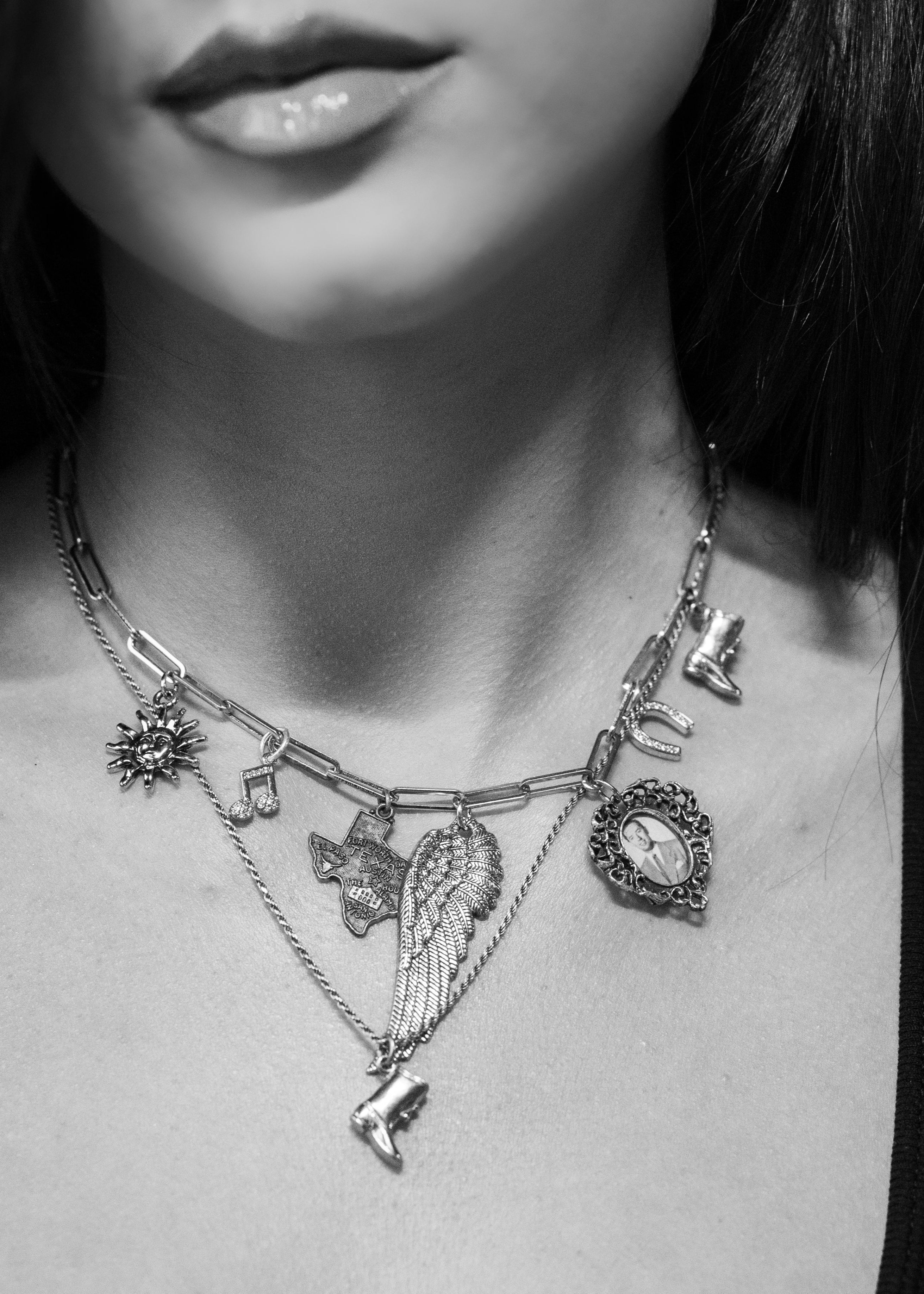 LETTERS FROM LAREDO NECKLACE