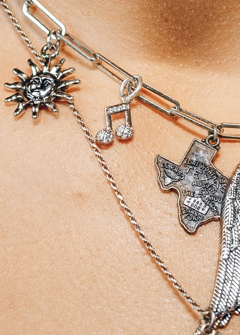 LETTERS FROM LAREDO NECKLACE