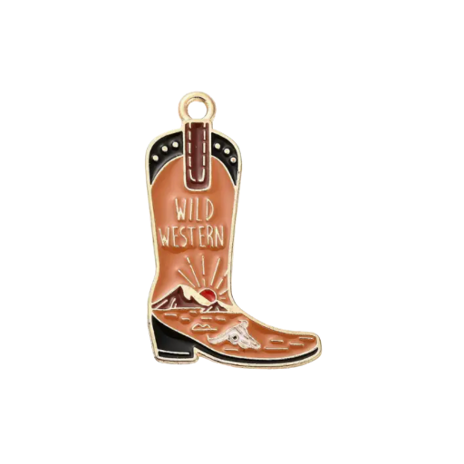 Wild West Boot Charm