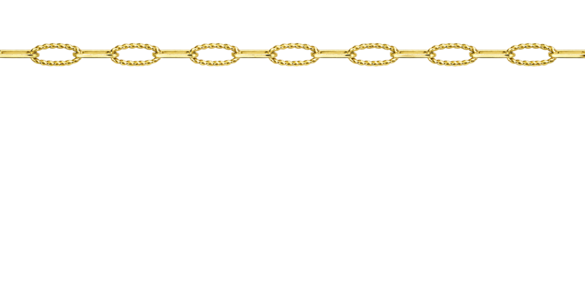 Gold Embossed Paperclip