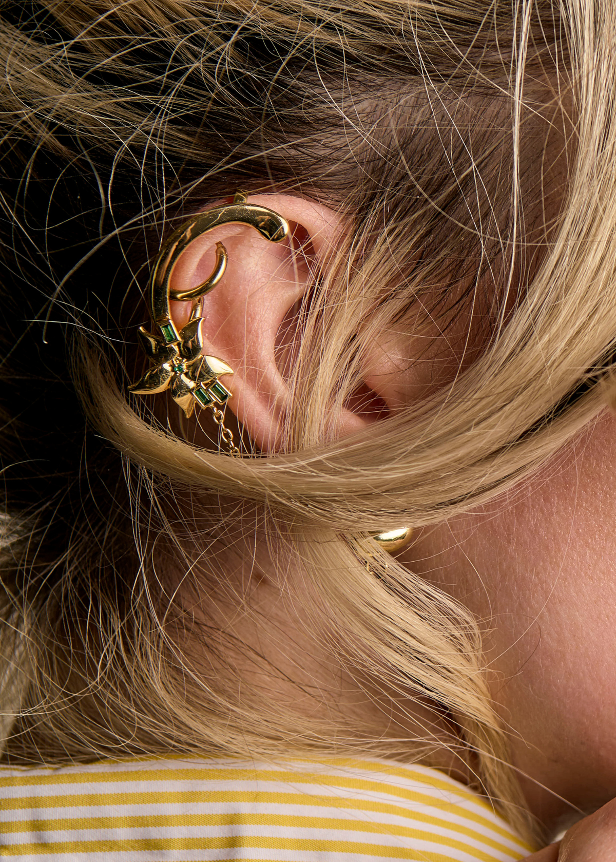 The Gilded Muse Ear Cuff