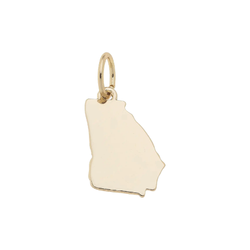 Georgia Shaped Charm