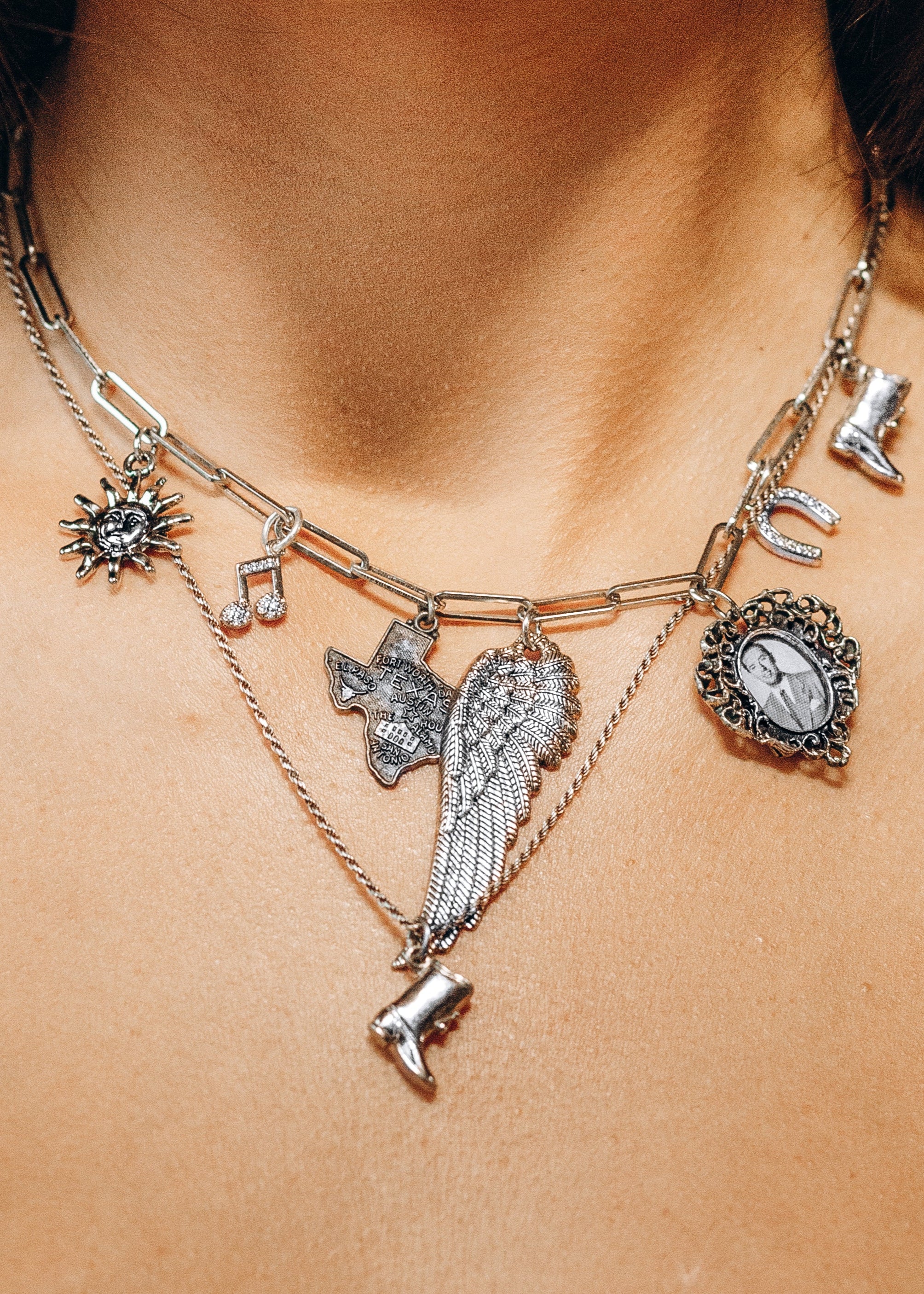 LETTERS FROM LAREDO NECKLACE