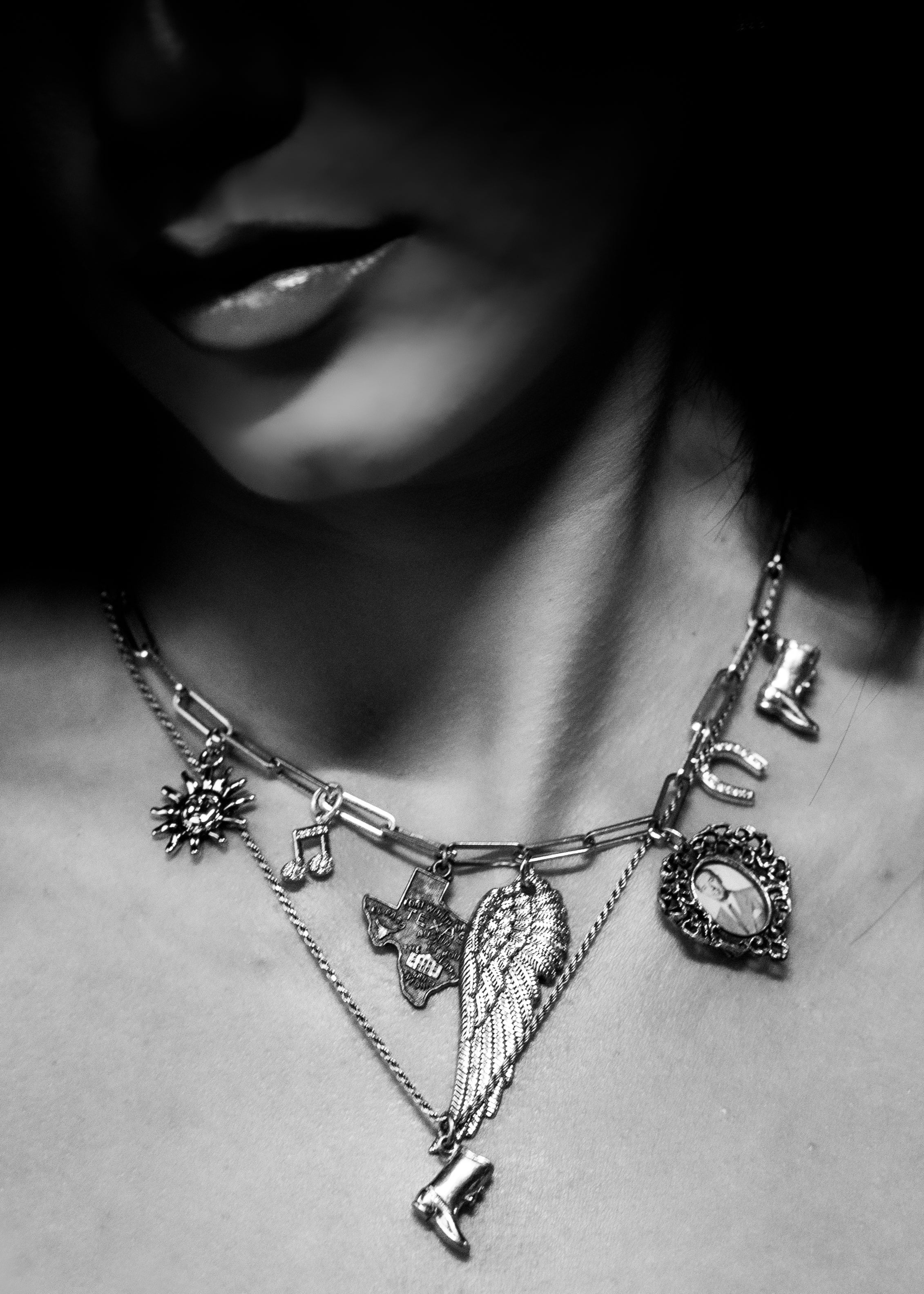 LETTERS FROM LAREDO NECKLACE