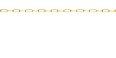 Gold Paperclip Chain