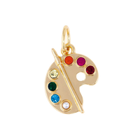 Paint Palette Charm