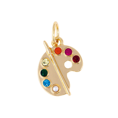 Paint Palette Charm