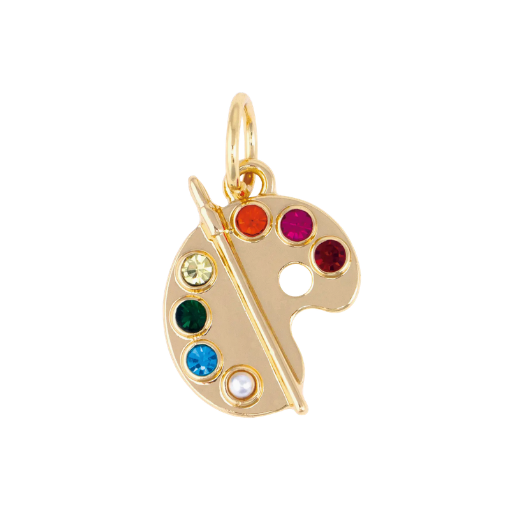 Paint Palette Charm